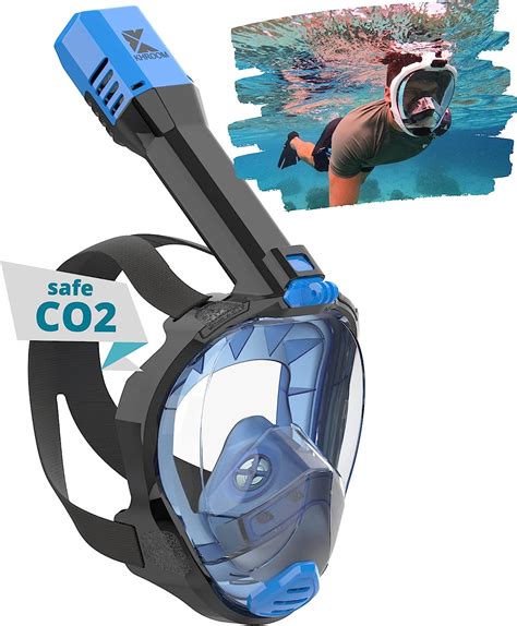 Khroom Full Face Snorkel Mask Adults | Designed in Germany | Premium ...