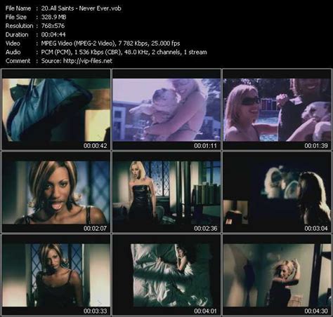 All Saints «Never Ever» VOB File