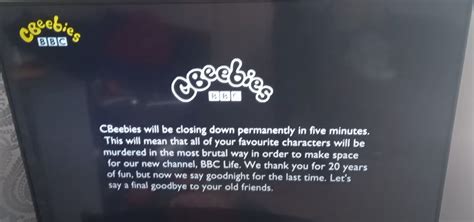 CBeebies final closedown... - Screamer Wiki