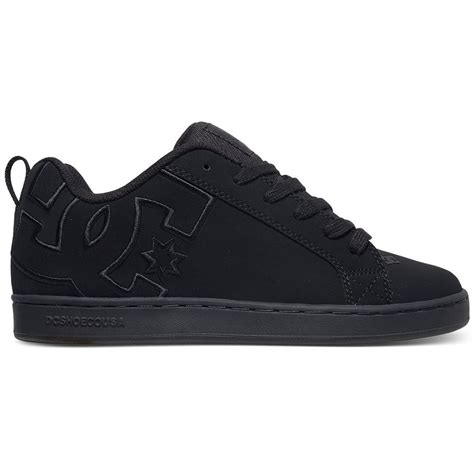 DC Court Graffik SE Women's Skateboard Shoes - Black/Black/Black (XKKK ...