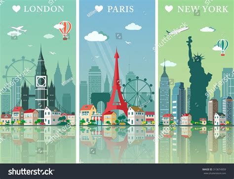 9,002 New york paris london Images, Stock Photos & Vectors | Shutterstock