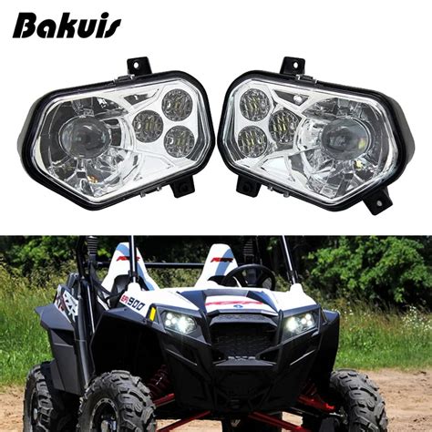 ATV Accessories Led Lights Atv Headlights Polaris RZR XP 900 New LED ...