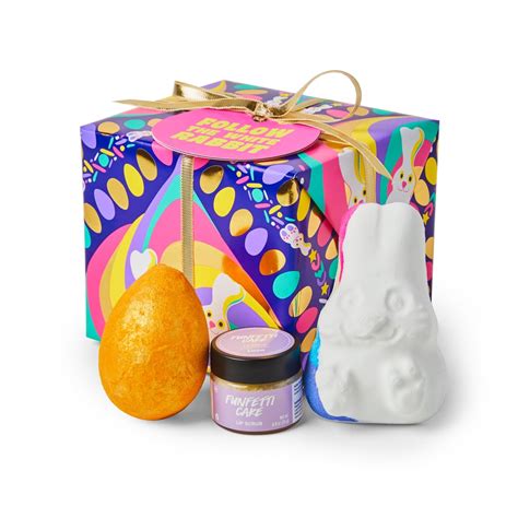 Lush Cosmetics Follow The White Rabbit Gift Set | Lush Cosmetics Released Its 2021 Easter ...