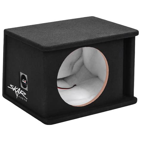 SK1X12V | Single 12" Ported Universal Fit Subwoofer Box - Skar Audio