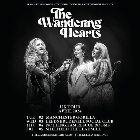 The Wandering Hearts Announce UK Tour - TotalNtertainment