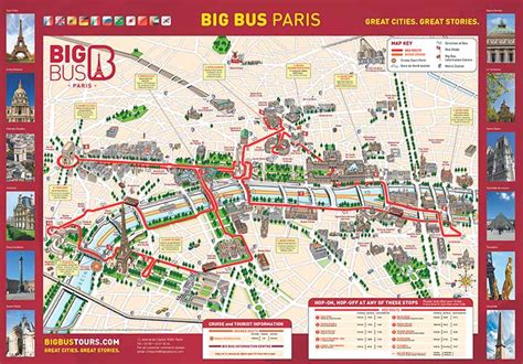 paris-bus-tour-map | 法語鸚鵡螺