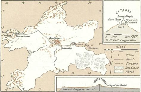 Map of Númenor