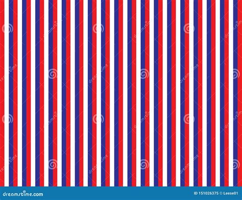 Red And Blue Stripes With Stars. Patriotic Banner For USA Holidays ...