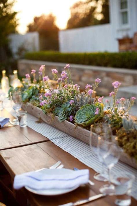 Décoration de mariage thème cactus et plante grasse | Wedding table centerpieces, Succulent ...