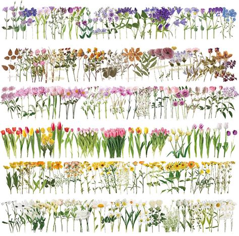 Amazon.com: ELANE 240 Pcs Flower Stickers for Scrapbooking Vintage ...