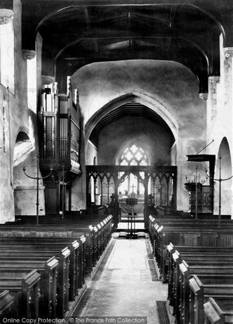 Photo of St Albans, St Michael's Church, Interior c.1885