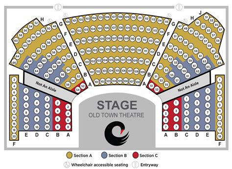 Seating Chart - Cygnet Theatre