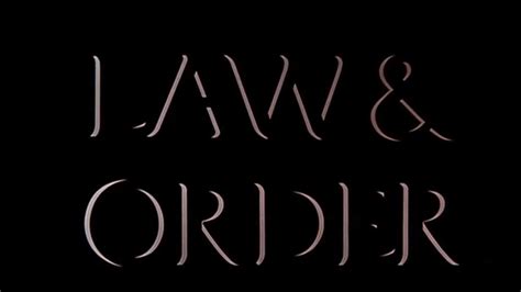 Law And Order Logo