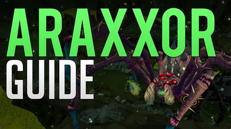 Araxxor solo guide 2019 | Runescape 3 - YouTube