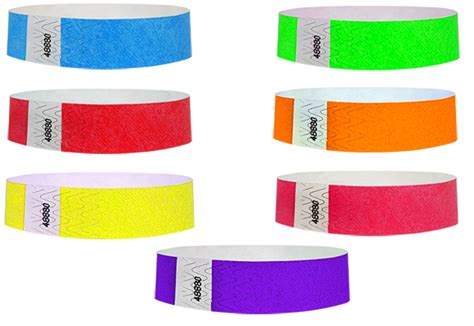 Tyvek Wristbands | Custom Wristbands |Paper Wristbands | Personalized Wristbands