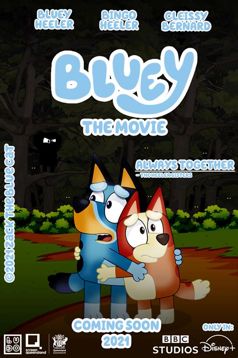 Bluey: The Movie 2021 - Cover #3 by Zack-Watterson on DeviantArt