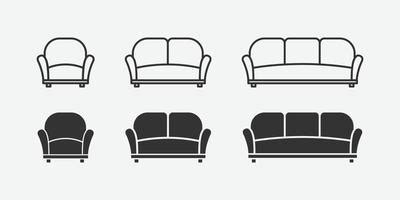 Sofa Icon Vector Art, Icons, and Graphics for Free Download