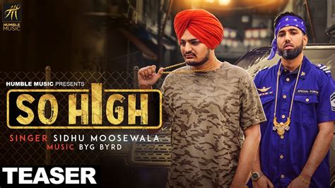 Teaser | So High | Sidhu Moose Wala | Humble Music | Full Song Out Now Chords - Chordify