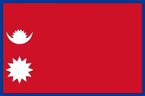 File:Flag of Nepal rectangular.svg - Wikimedia Commons
