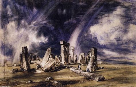 Reproductions D'art De Musée Stonehenge, 1835 de John Constable (1776-1837, United Kingdom ...