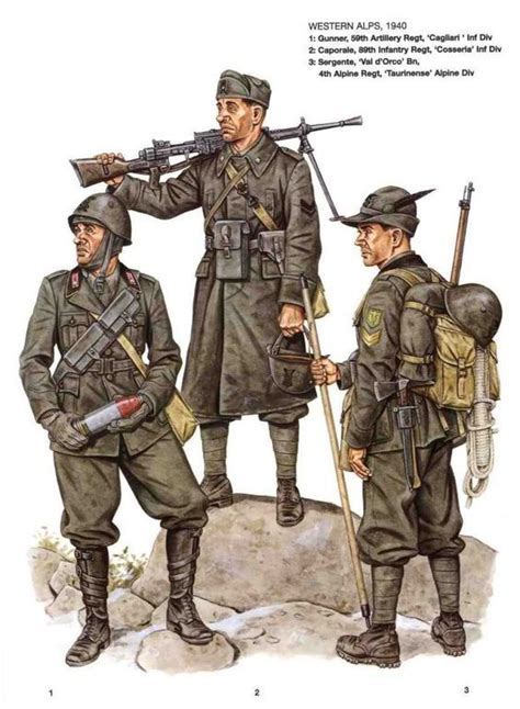 ITALIAN ALPINE TROOPS | Italian army, World war two, Wwii uniforms