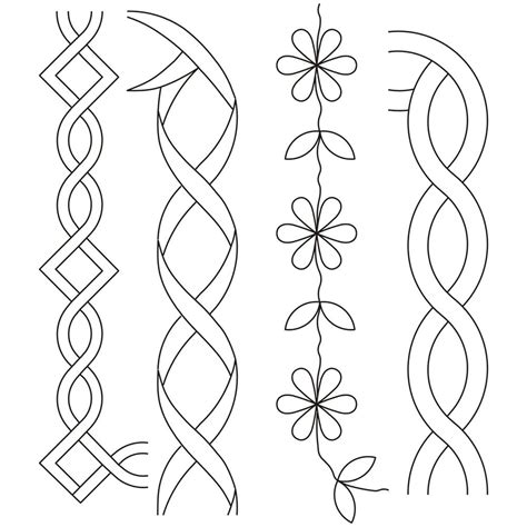 Stencil Border Patterns – FREE PATTERNS