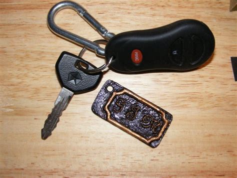 Personalized Keychain Fob : 5 Steps (with Pictures) - Instructables