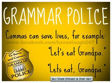 Grammar Police Quotes. QuotesGram