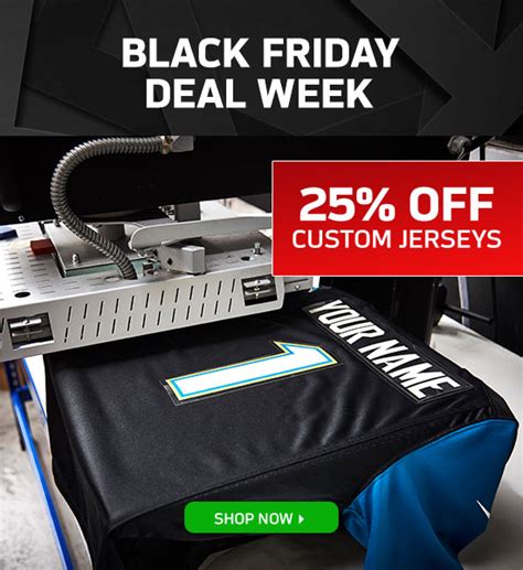 NFL Europe Shop: 25% off Custom Jerseys! Today only! | Milled