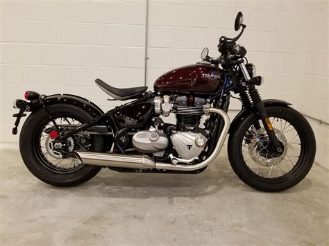 2019 Triumph Bonneville Bobber Motorcycles Port Clinton Pennsylvania