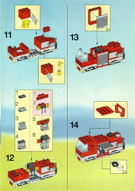 LEGO Fire Station with Rescue Helicopter Instructions 6571, Rescue | Lego fire, Lego police ...