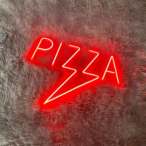 Neon Sign Pizza Wall Decor | Liuyang Lamps