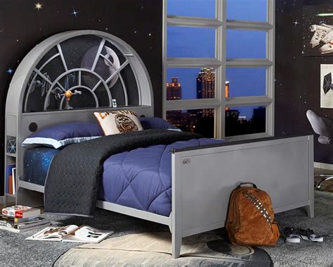 Millennium Falcon Bookcase Bed - GeekAlerts