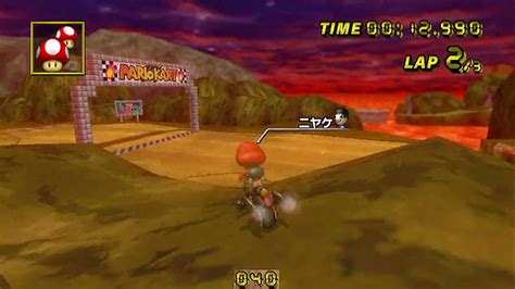 [MKWii] Grumble Volcano World Record - 19" 682 by ニヤケ - YouTube