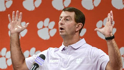 Clemson football coach Dabo Swinney’s best quotes for Charlotte game week