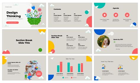 Design Thinking Workshop Google Slides PowerPoint Templates