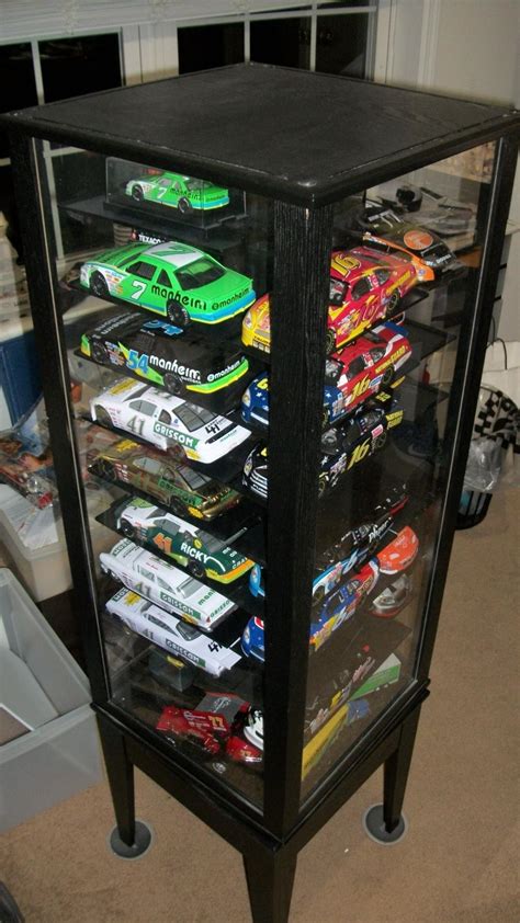 Lot - Two Diecast Car Display Cases