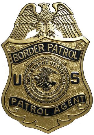 Border Patrol Agent Badge Plaque