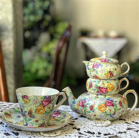 ☕️ #happiness #spring#vintageteacup #teacups #teapot #teaparty #vintageteacups #teacup # ...