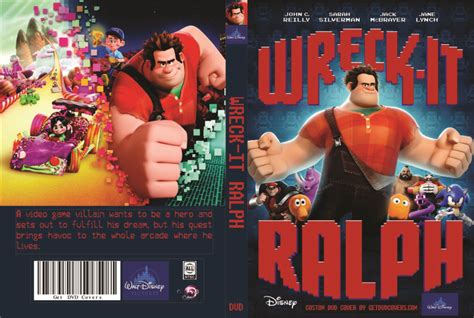 Wreck-It Ralph (2012) R0 Custom - Cartoon DVD - CD Label, DVD Cover ...