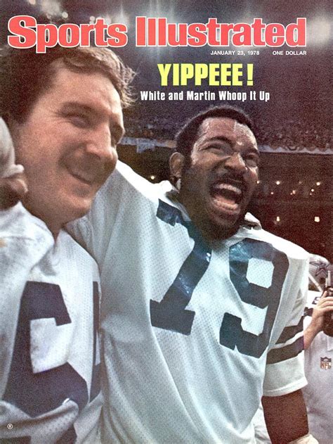 Dallas Cowboys Randy White And Harvey Martin, Super Bowl Xii Sports ...