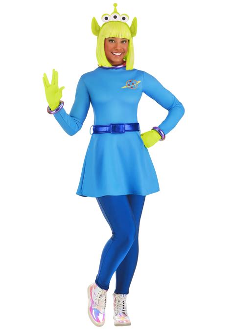 Disney and Pixar Toy Story Alien Women's Costume Dress | Adult Disney Costumes