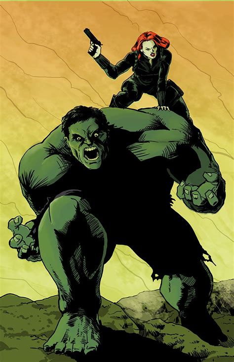 Hulk and Black Widow | Black widow and hulk, Marvel comics hulk, Black widow marvel