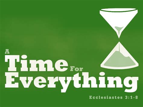 A Time for Everything, Part 2 — Edgewood church of Christ