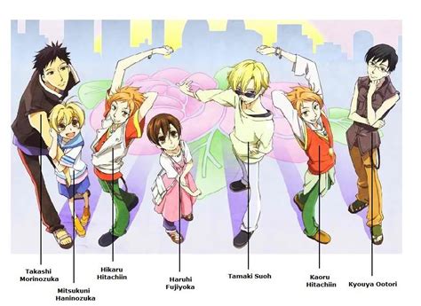 Ouran Highschool Host Club Characters - RonaldaresShepard