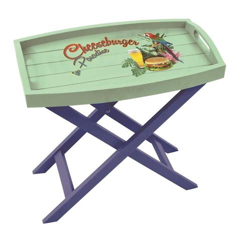 Margaritaville - Magaritaville Rectangle Outdoor End Table 25.6-in W x 26-in L in the Patio ...