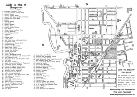 1939 Shepparton Street Map