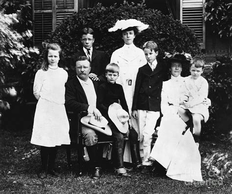 Theodore Roosevelt Family Photograph by Granger