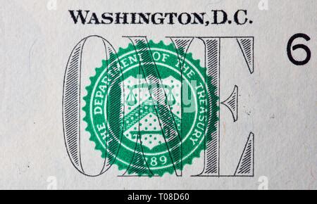 Seal of the Department of Treasury 1789 Washington D.C. United States of America Stock Photo - Alamy