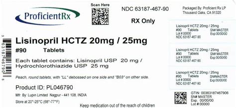 Lisinopril And Hydrochlorothiazide Information, Side Effects, Warnings ...